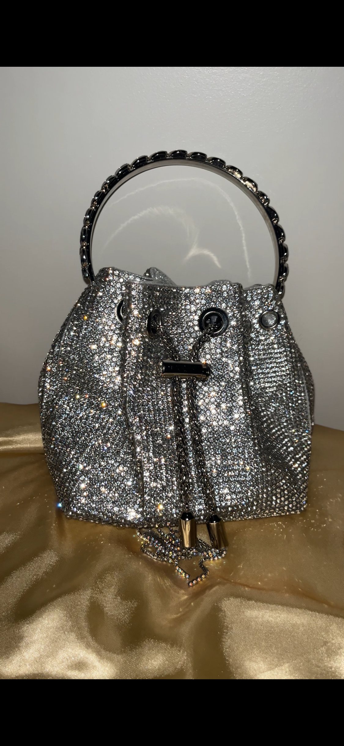 Diamanté Glam Bag
